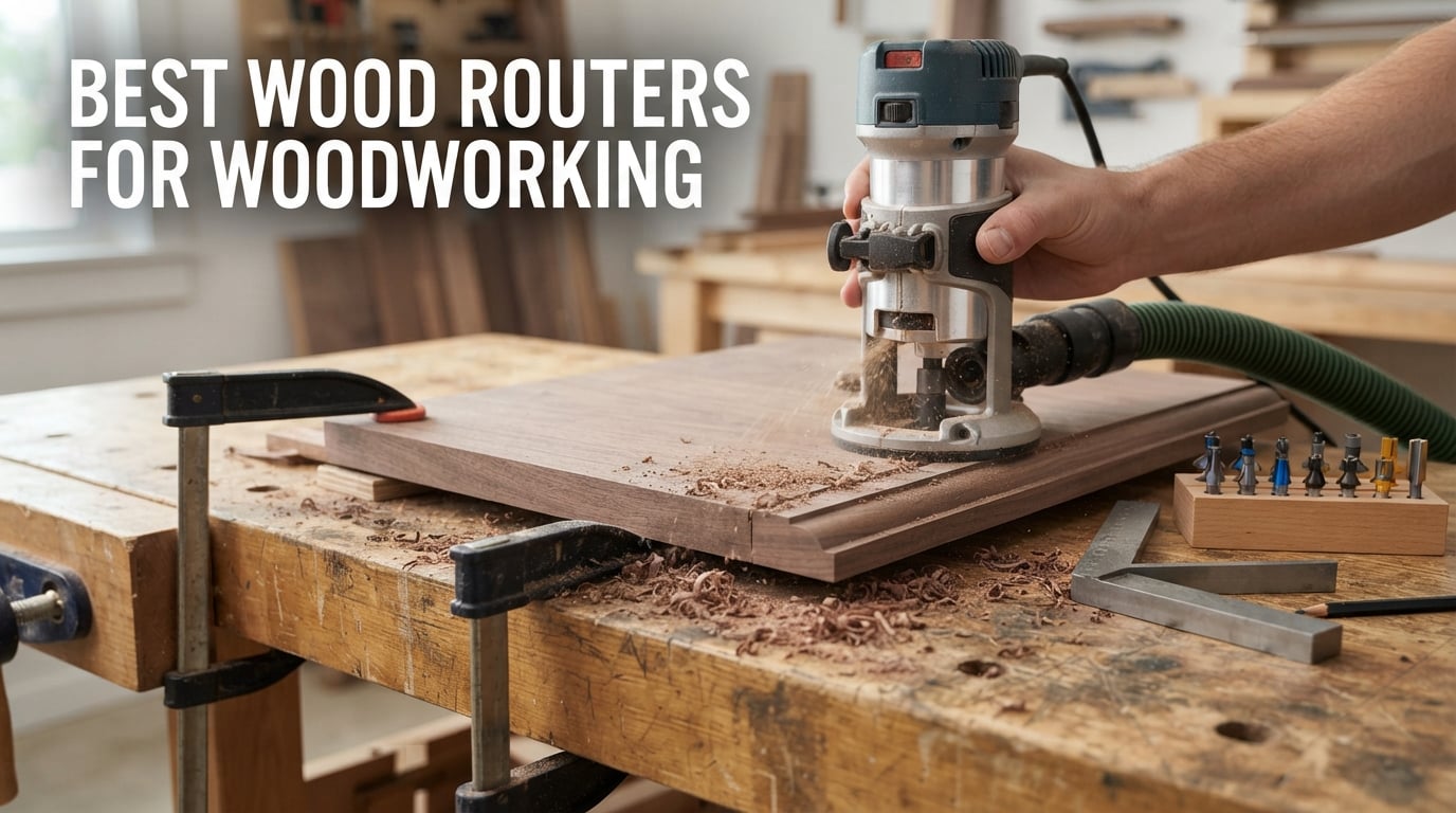 best wood routers for woodworking