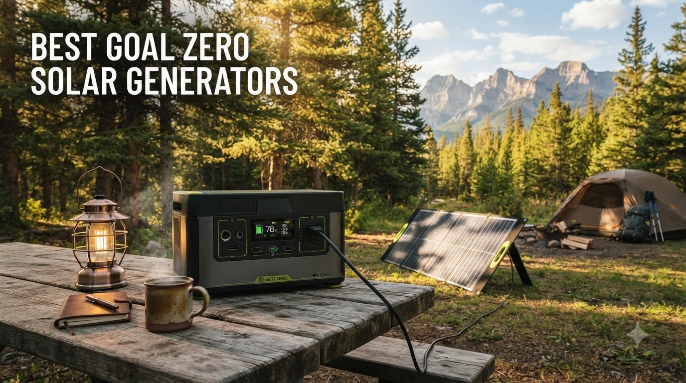 best Goal Zero solar generators