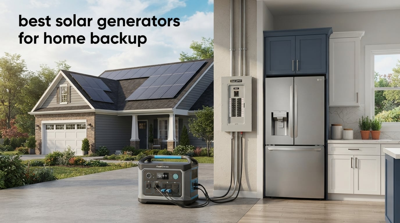 best solar generators for home backup