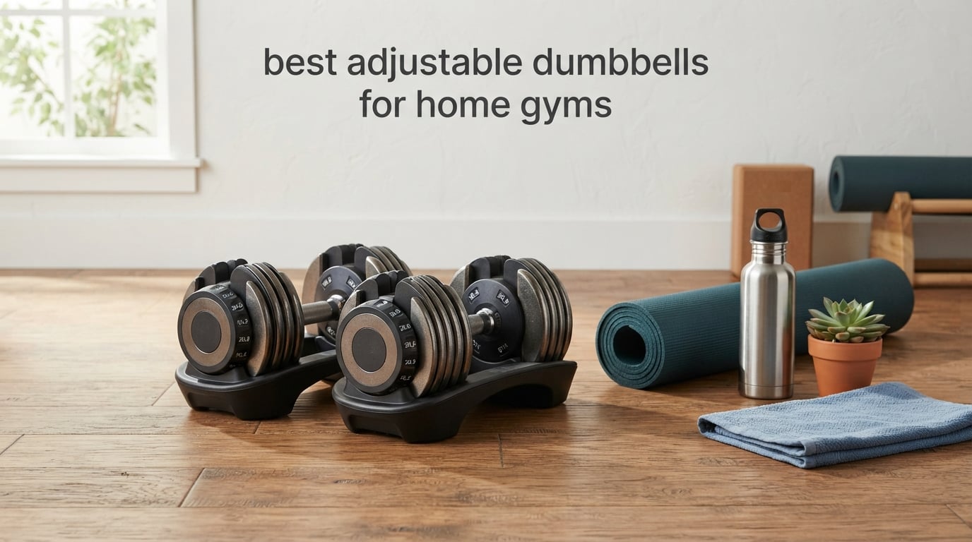 best adjustable dumbbells for home gyms