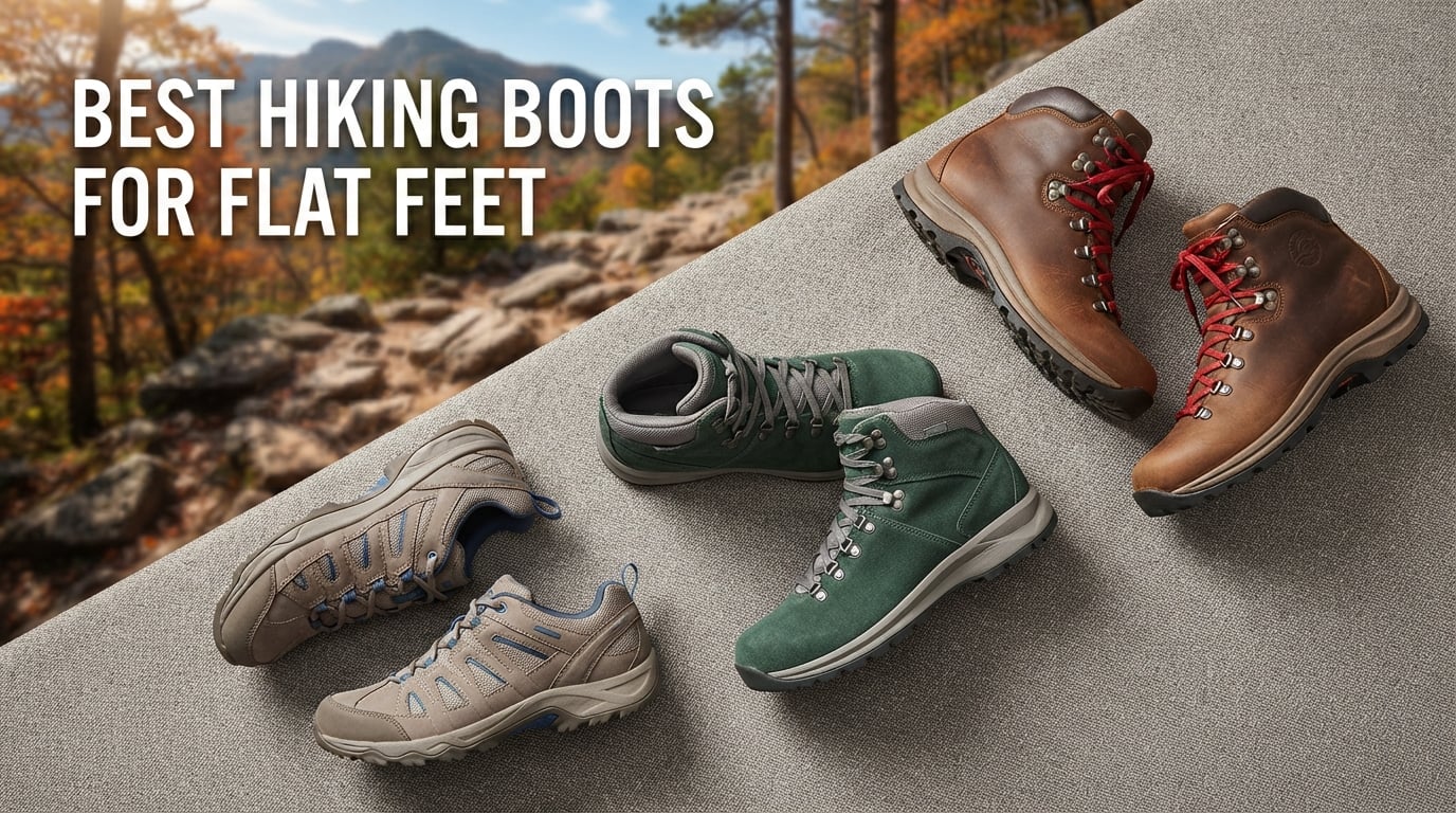best hiking boots for flat feet