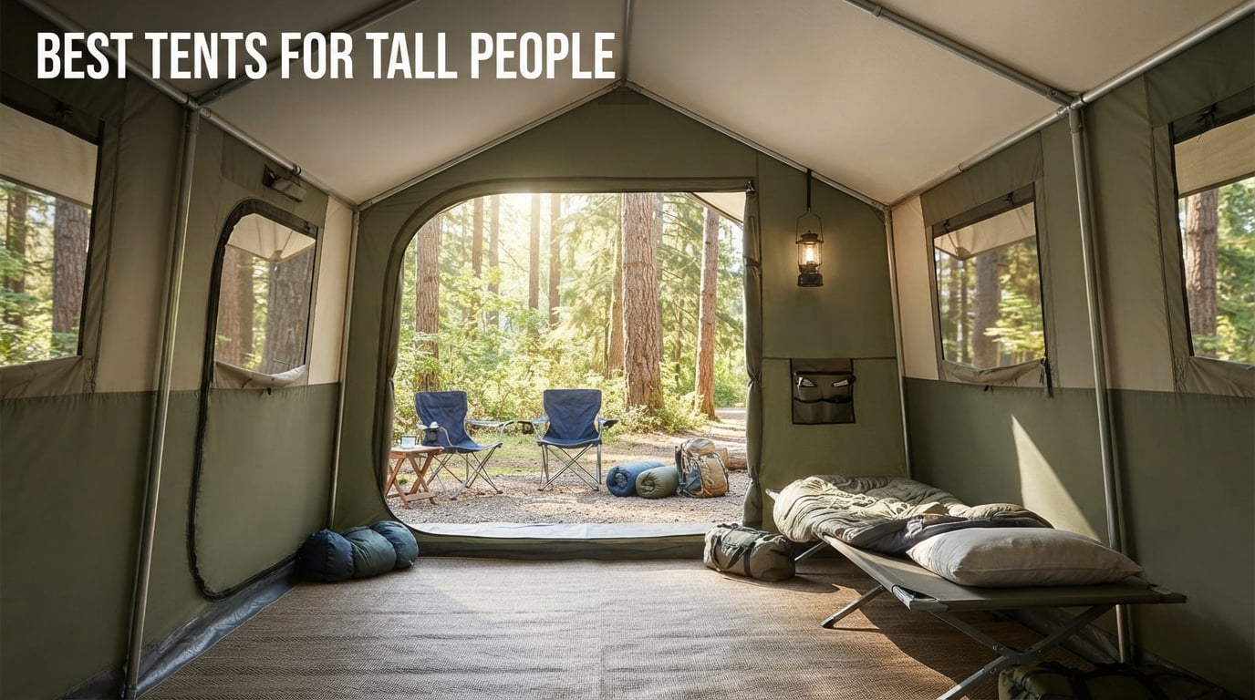 best tents for tall people