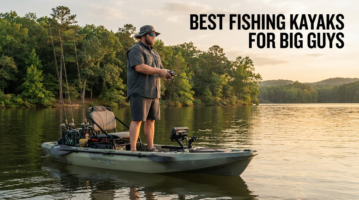 best fishing kayaks for big guys