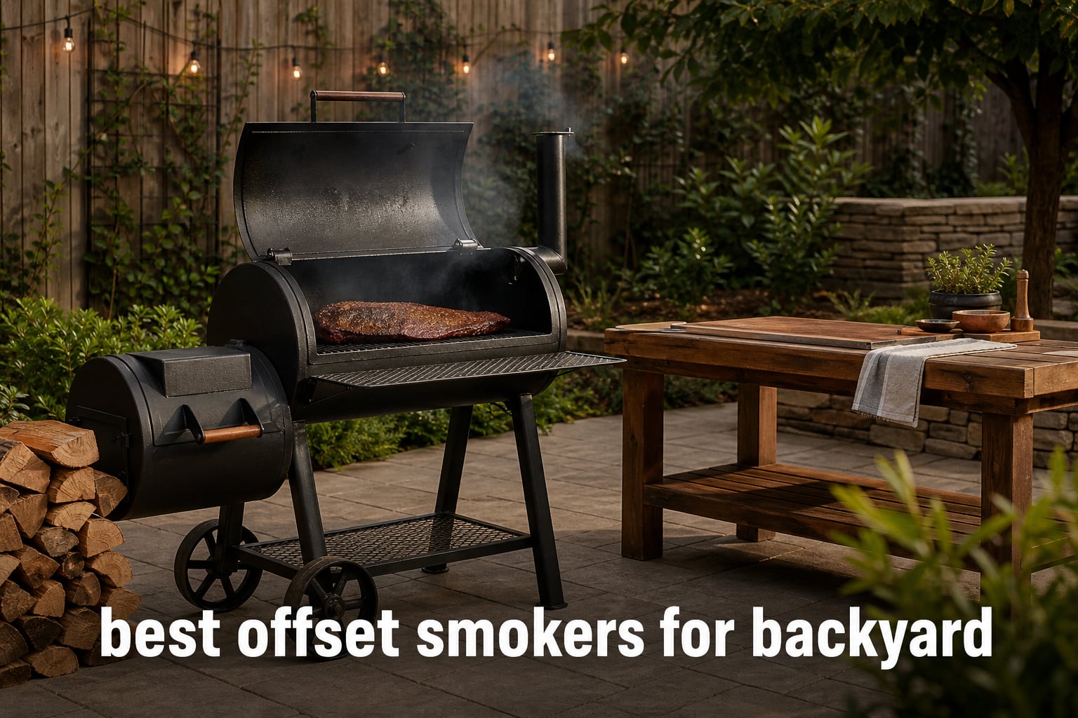 best offset smokers for backyard