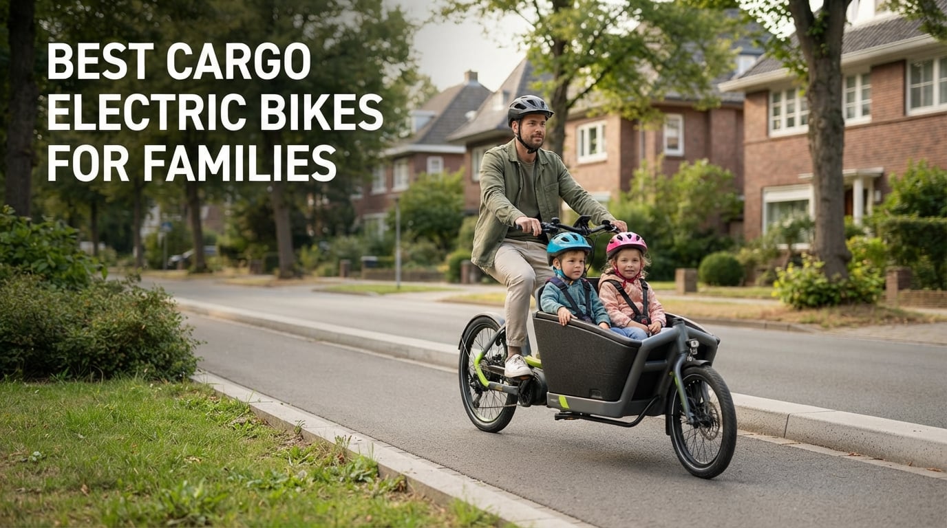 best cargo electric bikes for families