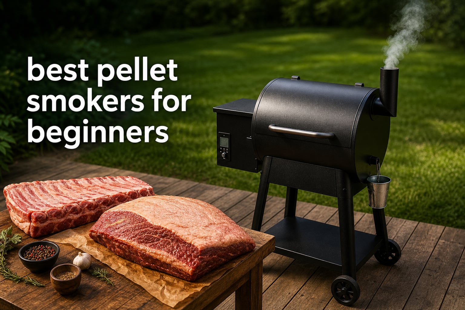 best pellet smokers for beginners