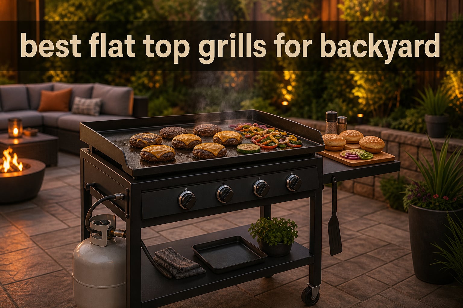 best flat top grills for backyard