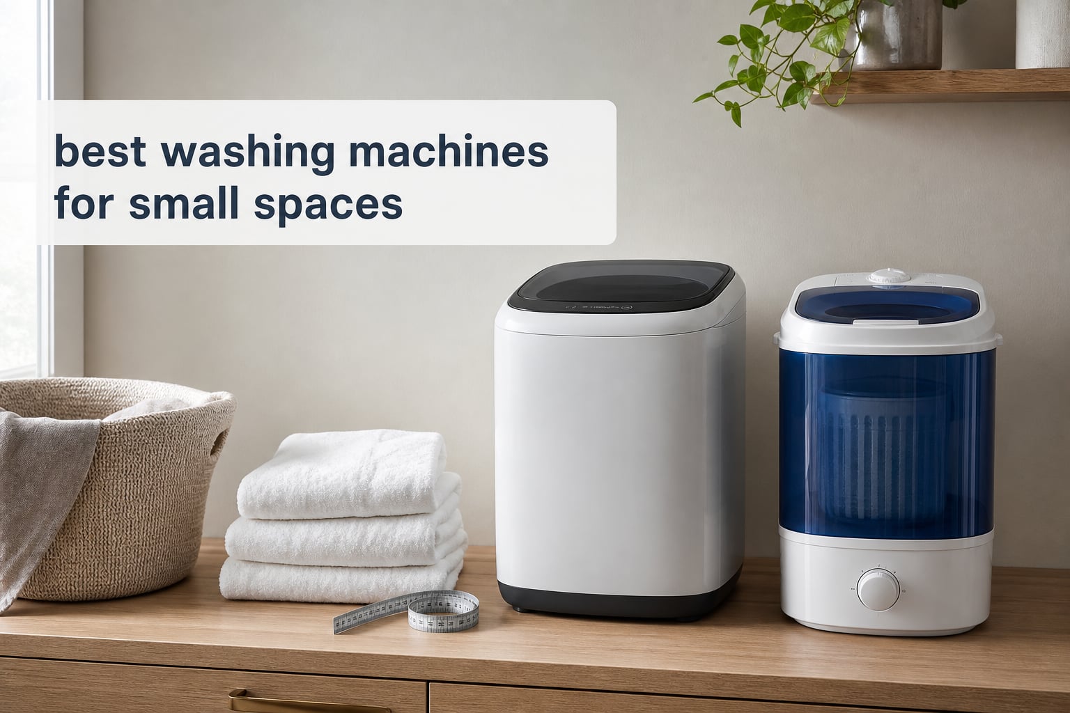 best washing machines for small spaces