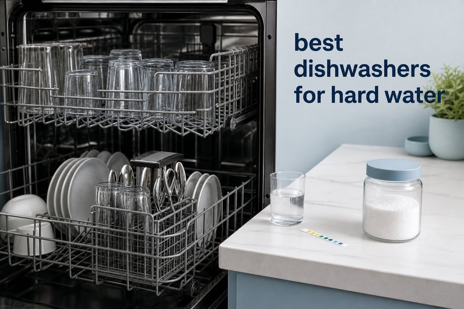 best dishwashers for hard water