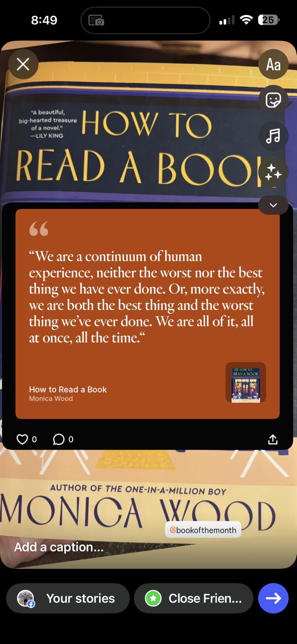 How to Read a Book: A Heartfelt Novel of Redemption and Unlikely Friendships in a Small Town Bookstore customer photo 1