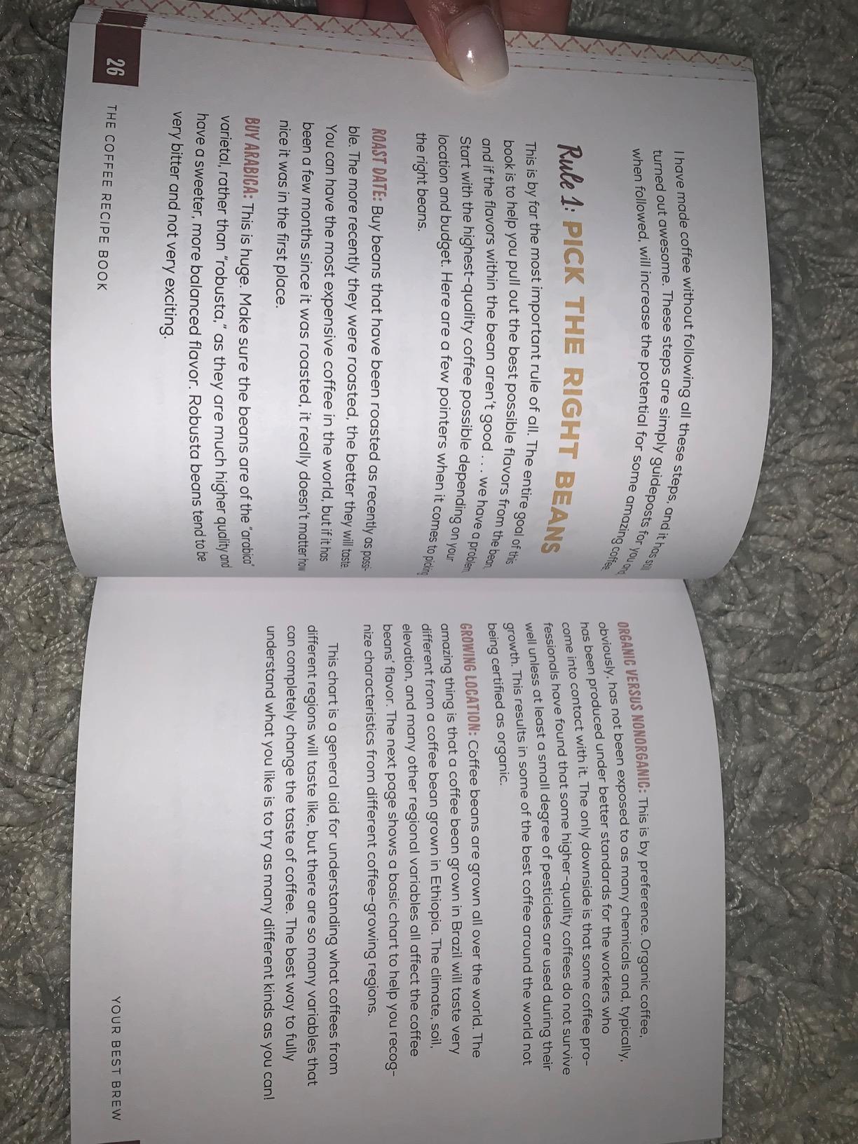 The Coffee Recipe Book: 50 Coffee and Espresso Drinks to Make at Home customer photo 2