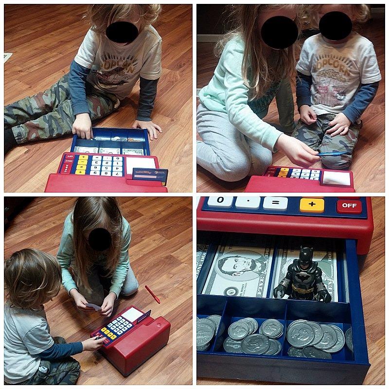 Learning Resources Pretend & Play Calculator Register Toy - Kids Play Set & Credit Card Toy, Register for Kids, Pretend Grocery Store Shopping Playset for Toddlers, Teaching Math Set customer photo 1