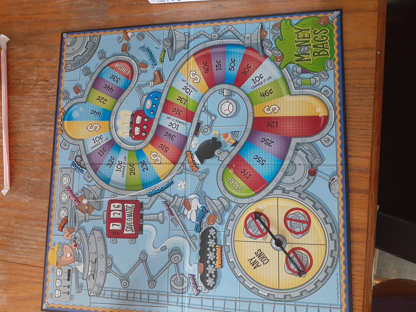 Learning Resources Money Bags Math Game - Classroom Math Games, Financial Literacy for Kids, Counting Board Game customer photo 1