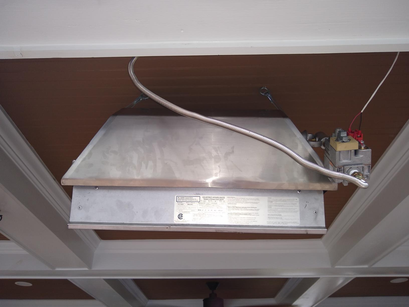 Mr. Heater 40,000 BTU Garage/Workshop Radiant Propane Heater customer photo 1
