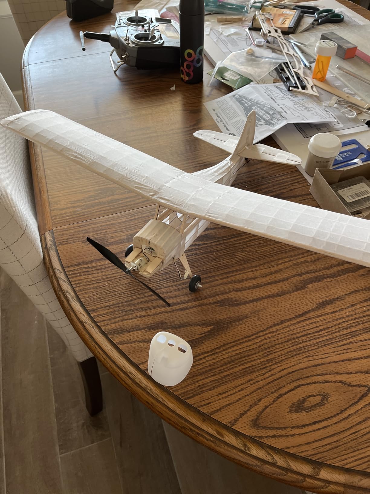 Guillow's Aeronca Champion Balsa Model Airplane Model Kit - 24 in Wingspan customer photo 1