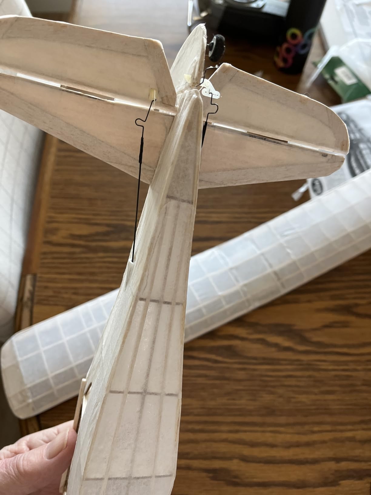Guillow's Aeronca Champion Balsa Model Airplane Model Kit - 24 in Wingspan customer photo 2