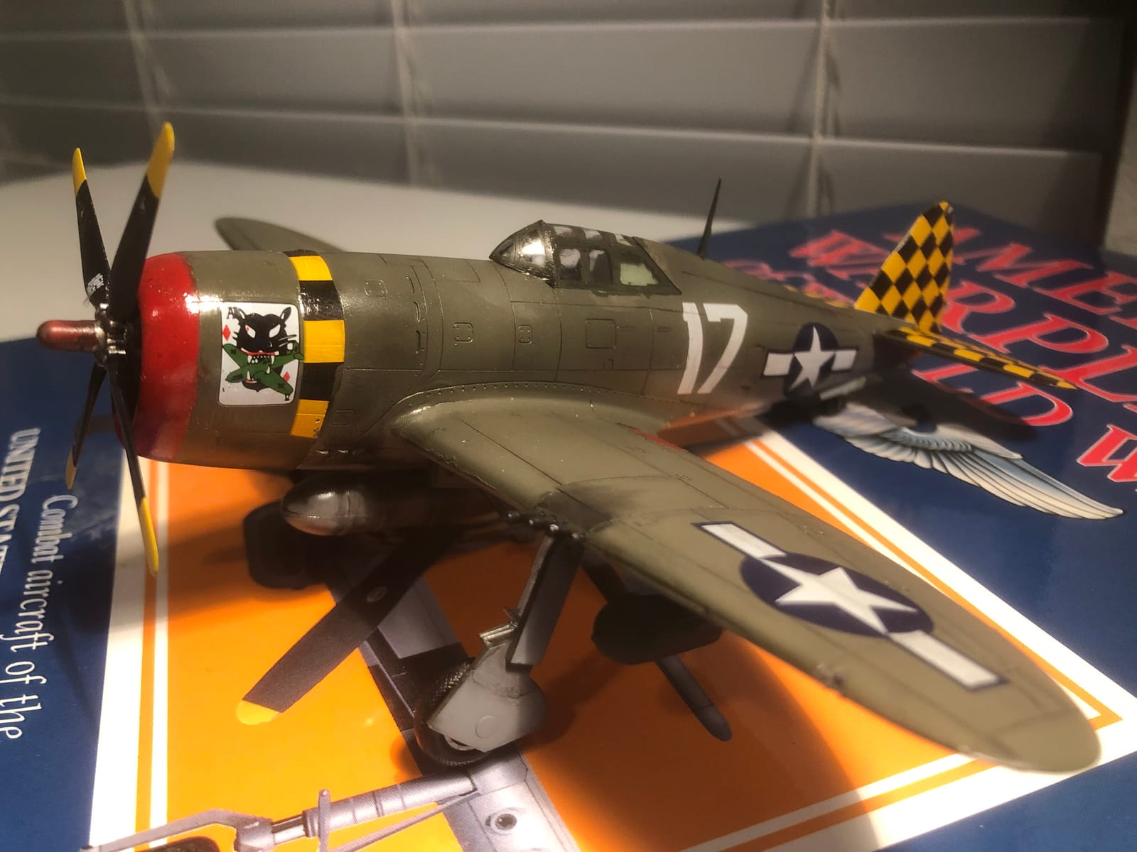 ACADEMY 12492 P-47D Thunderbolt Razorback, Multicolor customer photo 2