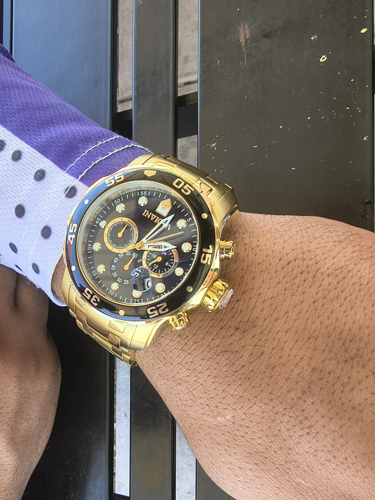 Invicta Men's Pro Diver Collection Chronograph Watch customer photo 2