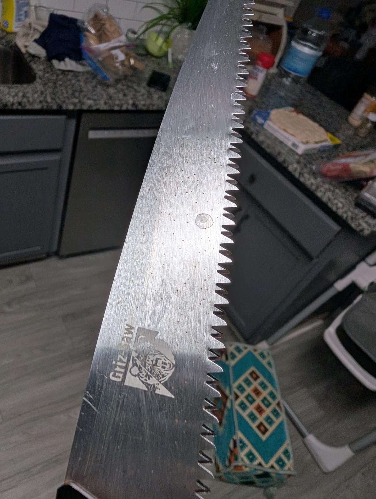 Outdoor Edge GrizSaw - Lightweight T-Handle Fixed Blade Outdoor-Hunting Saw with 8.0 inch, 65Mn Spring Steel Blade for Cutting Tough Bone and Wood customer photo 2