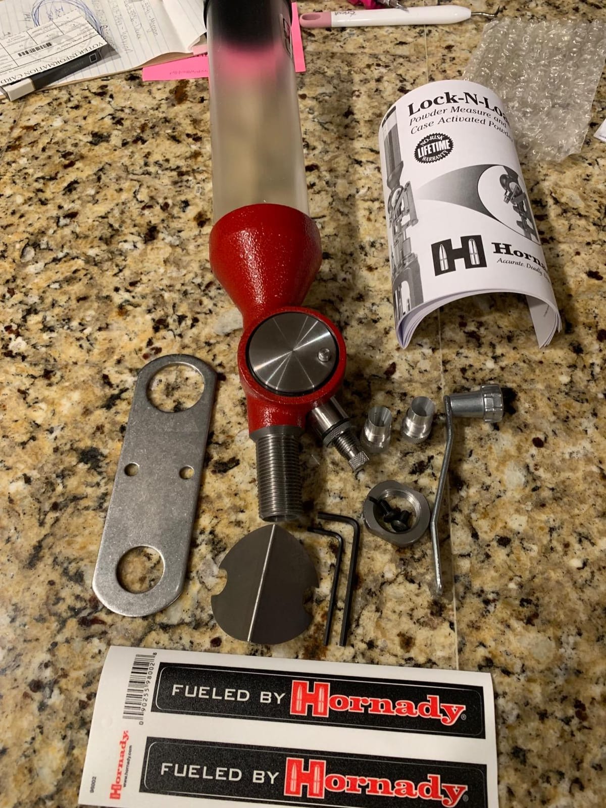 Hornady 050069 Lock-N-Load Powder Measure,Red customer photo 1