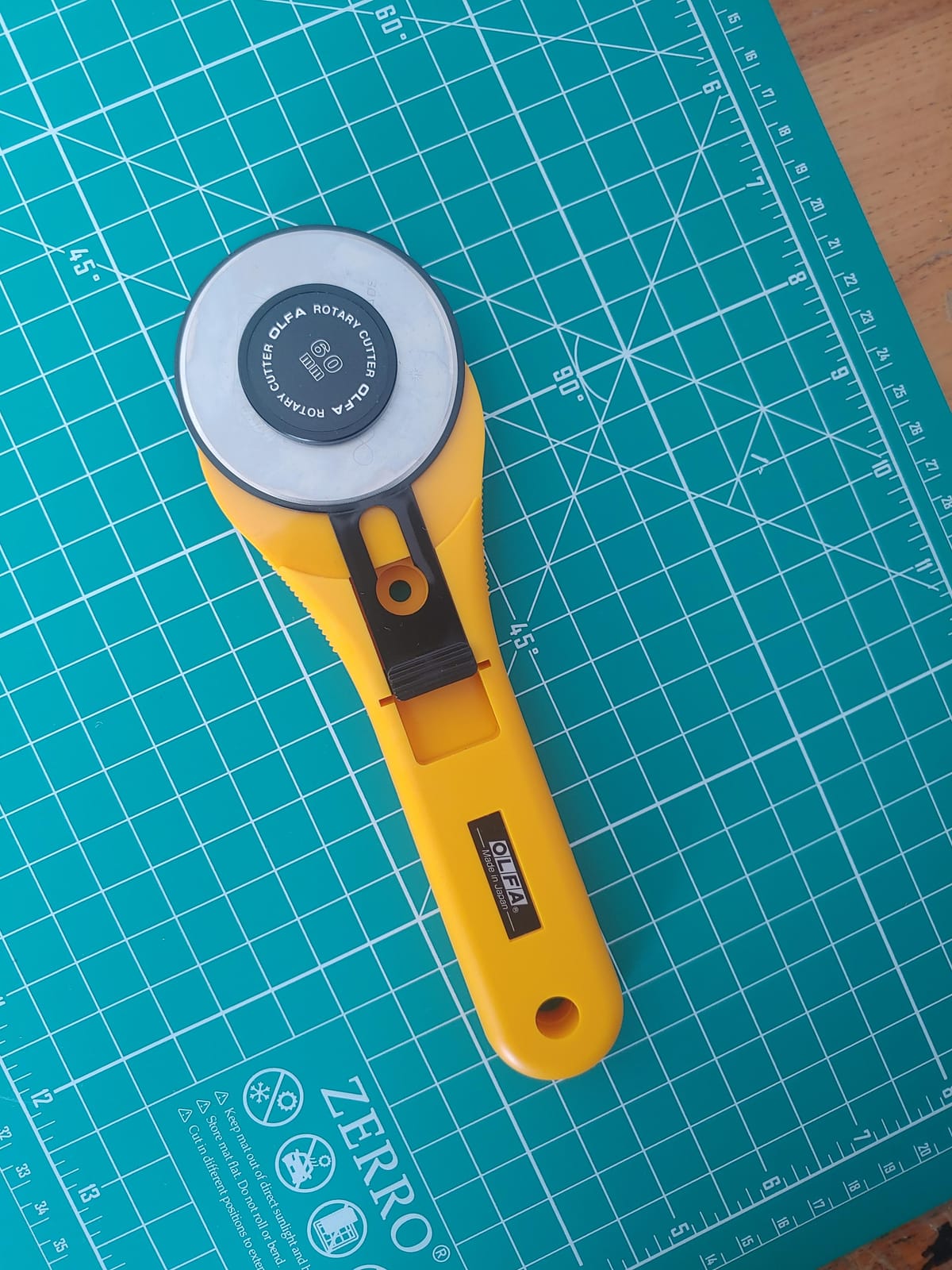 Olfa Standard Rotary Cutter 60mm customer photo 1