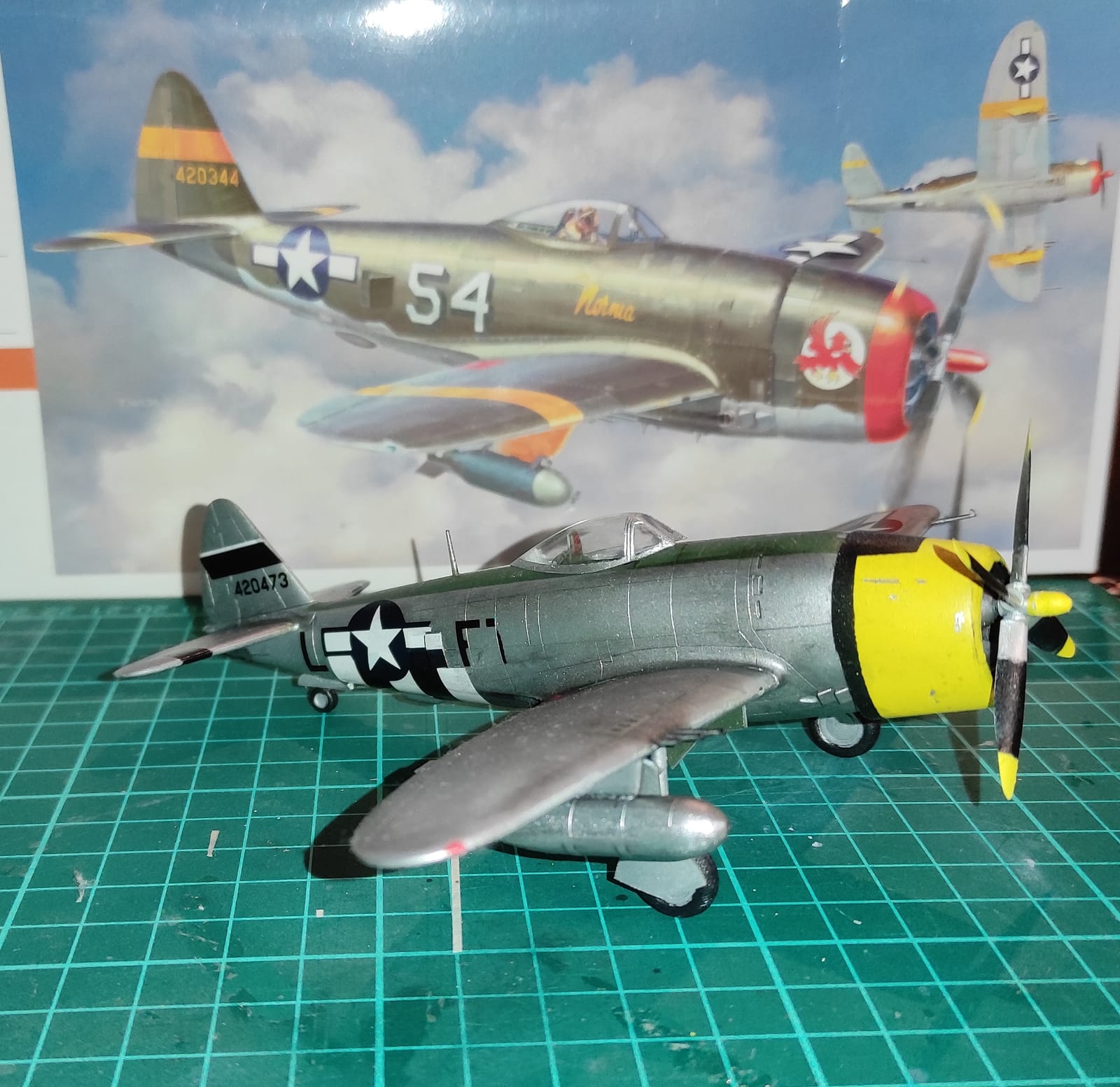 Hasegawa 1:72 Scale P-47D Thunderbolt Model Kit customer photo 2