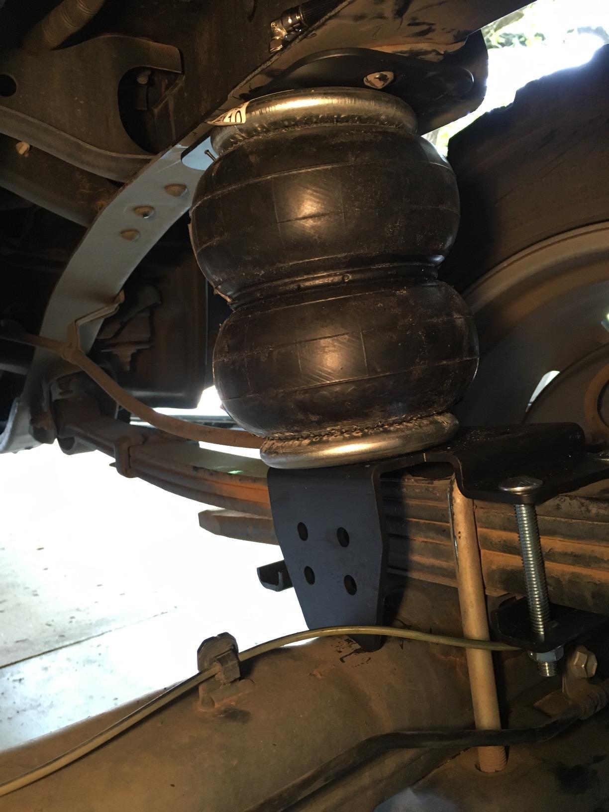 Firestone Airide Ride-Rite Air Suspension Kit with Mounting Assembly fits 2007-2021 Tundra | 100 PSI | 5000 LBS Capacity | No Drill Installation | PN 2445 customer photo 1