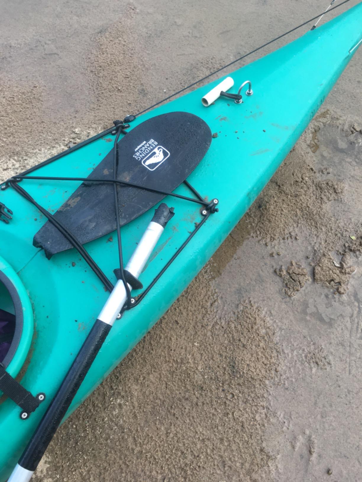 Bending Branches Whisper Kayak Paddle – 2‑Piece Aluminum Shaft, Polypropylene Blades, Adjustable 0°/60° Feathering, Black Comfort Grips, Dihedral Blade Design for Recreational Paddling customer photo 2