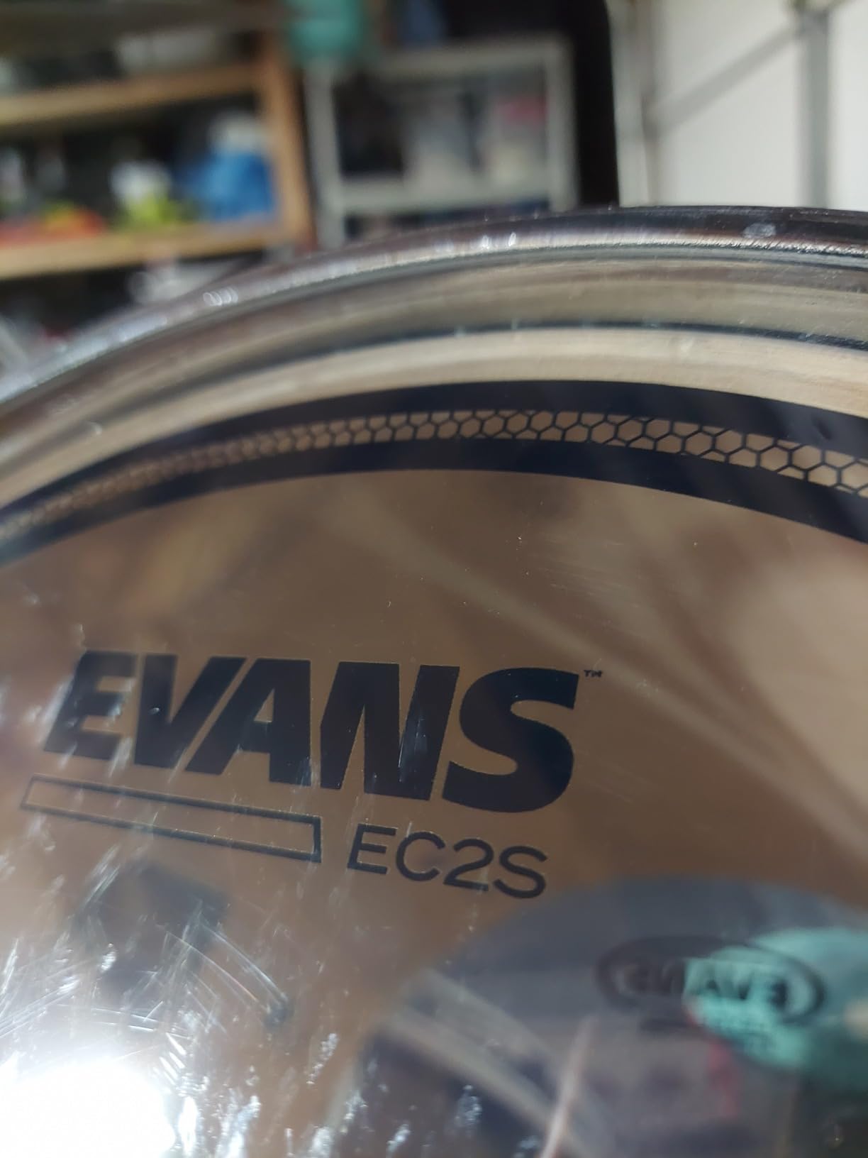 Evans EC2S Clear Tom Drum Head 16 Inch customer photo 2