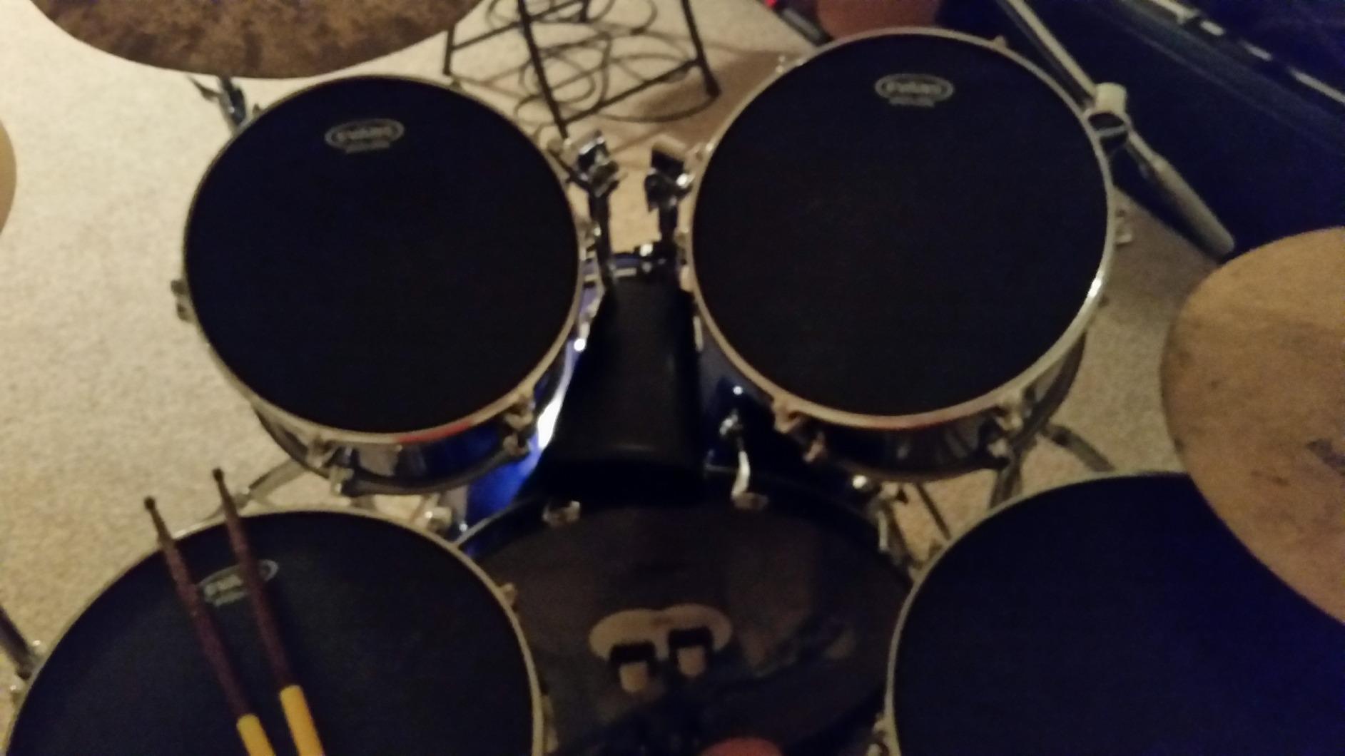 Evans Onyx Coated Standard Tompack Drumheads 12, 13, 16