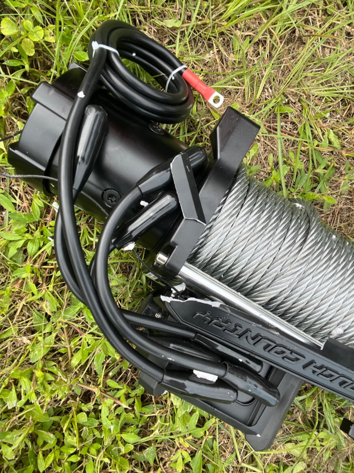Rough Country 12,000LB PRO Series Electric Winch - Waterproof 12V 6HP Winch with Steel Cable & Wired Remote for Jeeps Truck SUV Off-Road Recovery customer photo 2