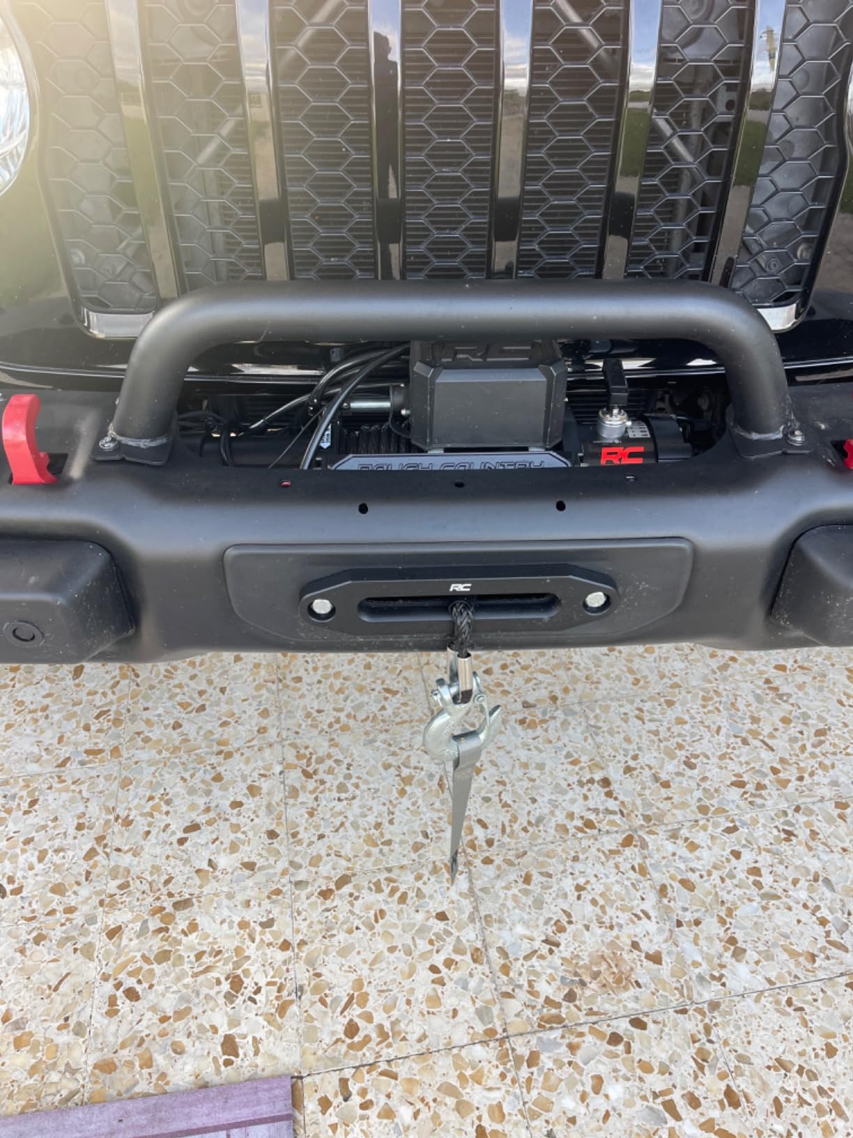 Rough Country 12,000LB PRO Series Electric Winch | Synthetic Rope - PRO12000S customer photo 2