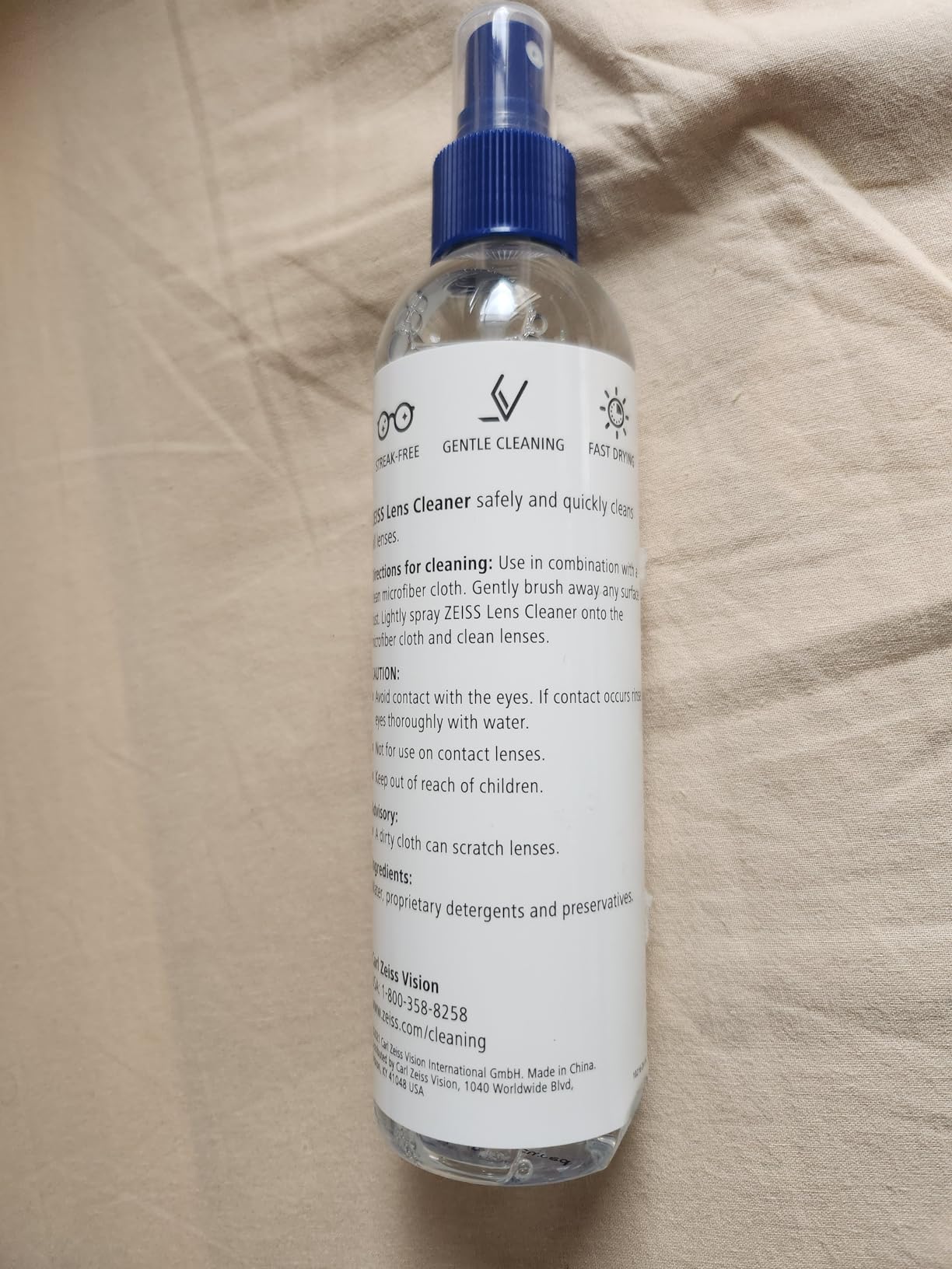ZEISS Lens Cleaning Kit - (2) 8 oz Lens Spray & Microfiber Cloths customer photo 1