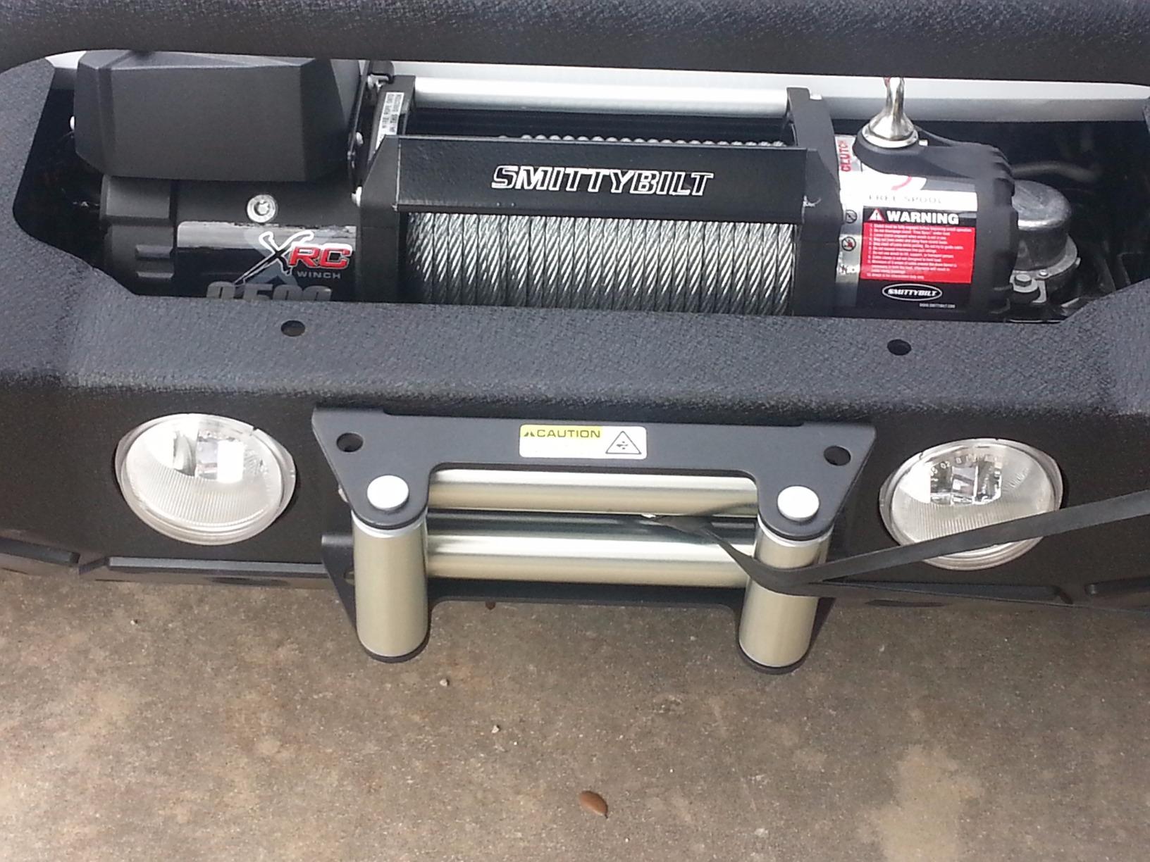 Smittybilt XRC Gen 2 9500lb Winch with Steel Cable - SB97495 customer photo 2