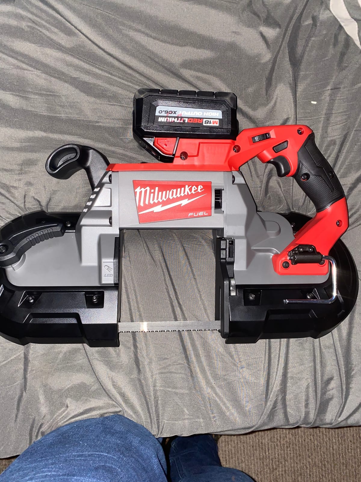 MILWAUKEE'S 2729-20 M18 Fuel Deep Cut Band Saw Tool Only customer photo 2
