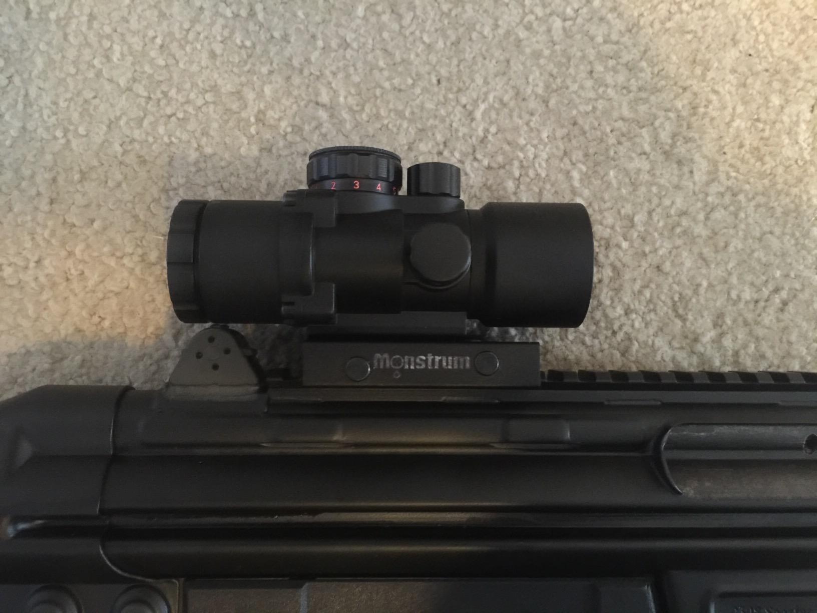 Monstrum S330P 3X Prism Scope customer photo 1