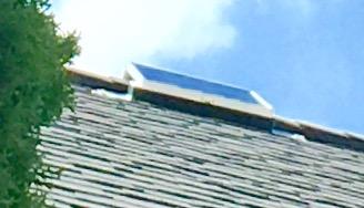 ECO-WORTHY 25W Solar Powered Attic Ventilator Gable Roof Vent Fan with 30W Foldable Panel - Fans for Home Attic, Greenhouse, RV or Outdoor, Ready-to-Use Fan, customer photo 2