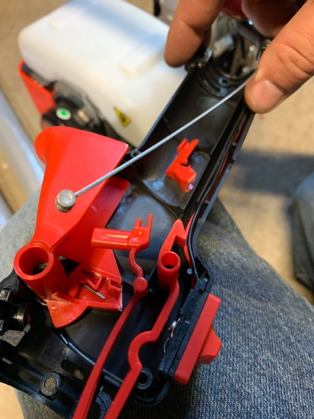 XtremepowerUS 2.3HP Post Hole Digger V-Type Gasoline 2-Stroke 55cc Auger Earth Fence Hole Digger Digging Drill for Fence, Farmland and Garden (Powerhead Only) customer photo 2