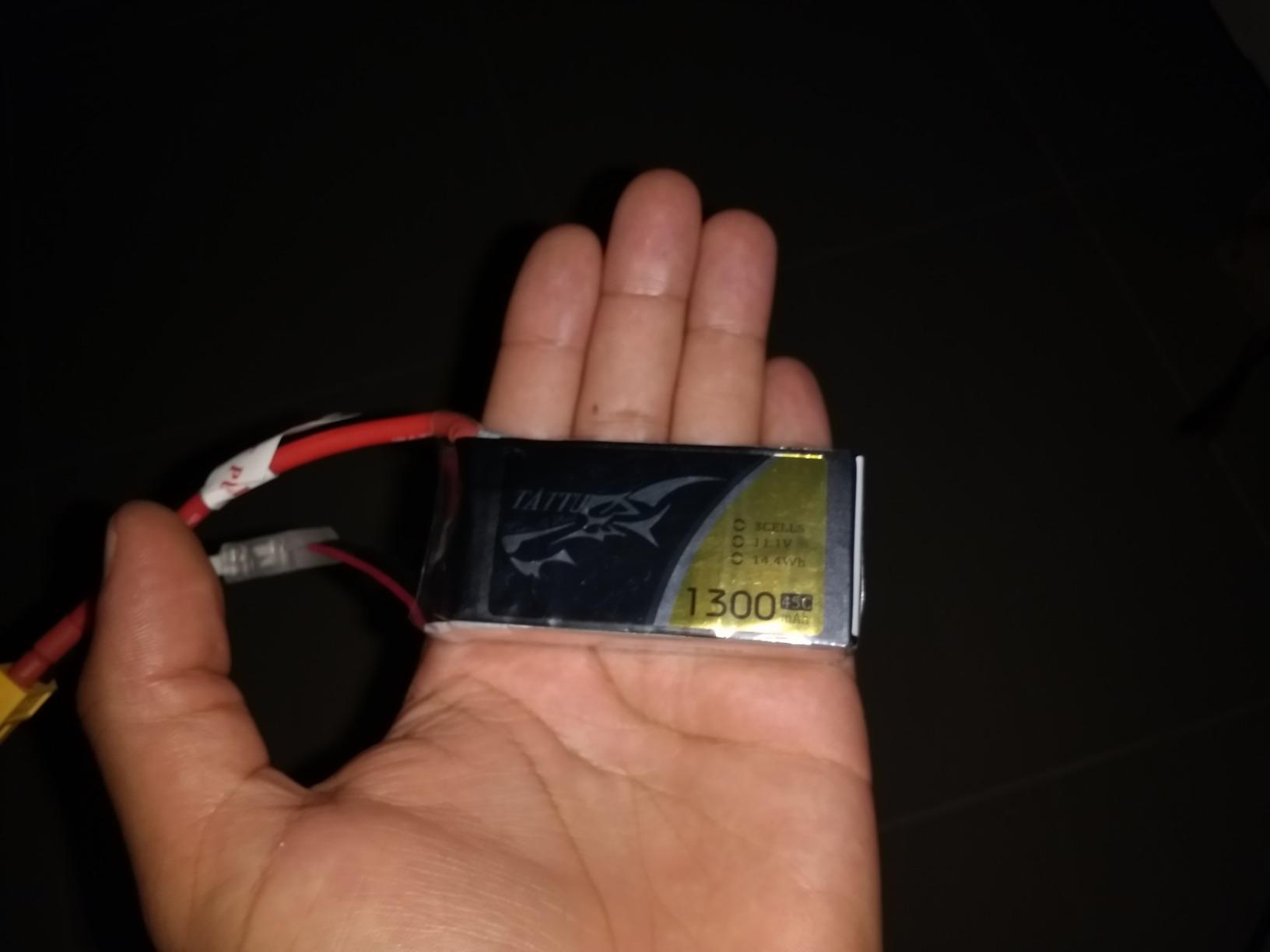 TATTU 3S 11.1V 1300mAh 45C LiPo Battery Pack with XT60 Plug for Eachine Wizard X220 QAV250 QAV180 210 Vortex 285 Mini H FLIP FPV 250S Emax Nighthawk 250 ZMR 250 HOVERSHIP MHQ2 customer photo 1