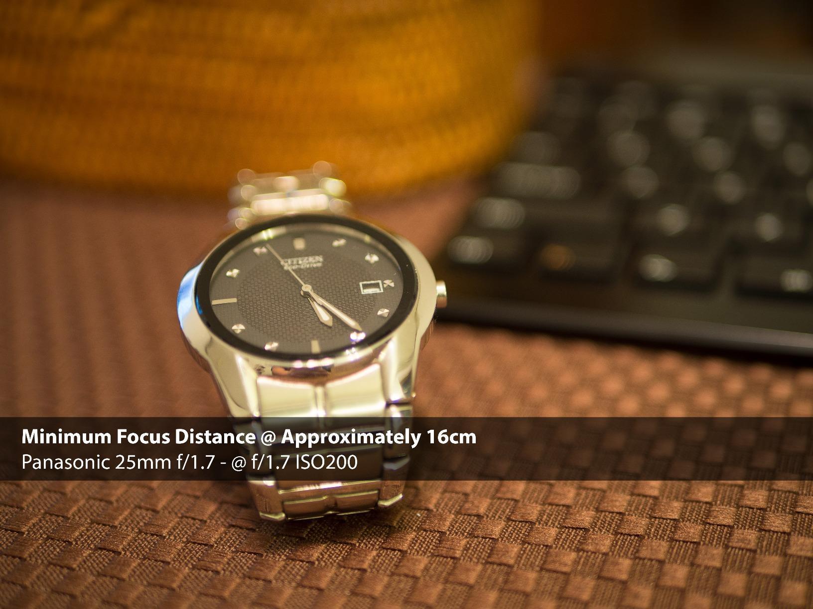 Panasonic LUMIX G 25mm F1.7 ASPH Pancake Lens for Micro Four Thirds Mirrorless Cameras (H-H025K, Black) customer photo 2