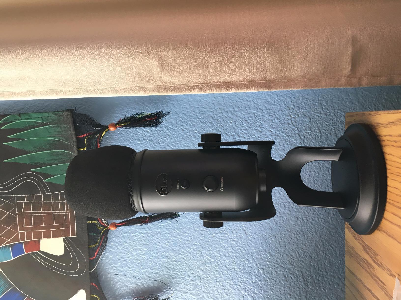 Foam Windscreen for Blue Yeti Microphone - Pop Filter Cover made from Quality Sponge Material that Filters Unwanted Recording and Background Noises - Black Color customer photo 2