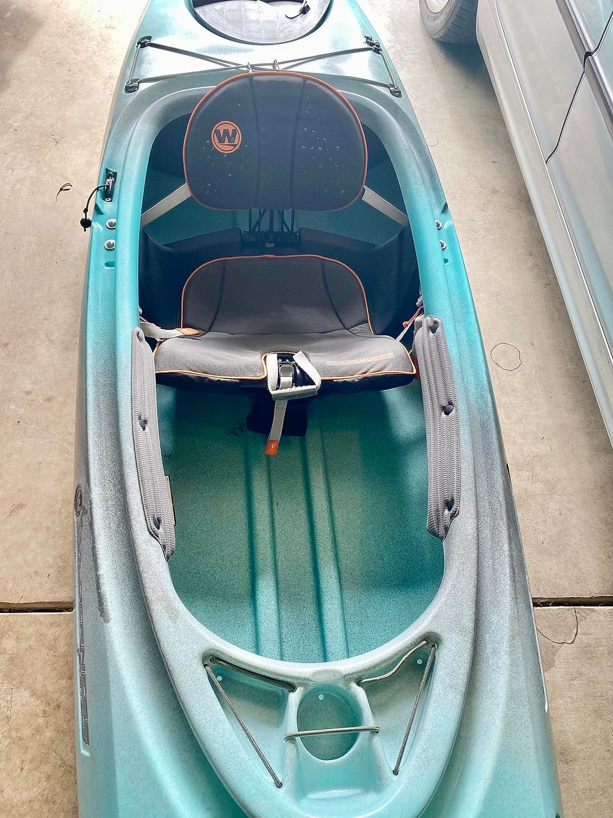 Wilderness Systems Aspire 105 | Sit Inside Recreational Kayak | Adjustable Skeg - Phase 3 Air Pro Seating customer photo 2