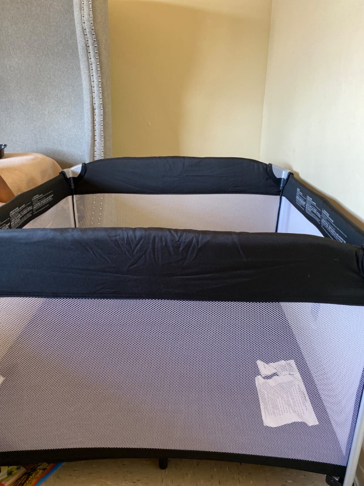 Joovy Room2 Large Portable Playpen for Babies and Toddlers, Black customer photo 1