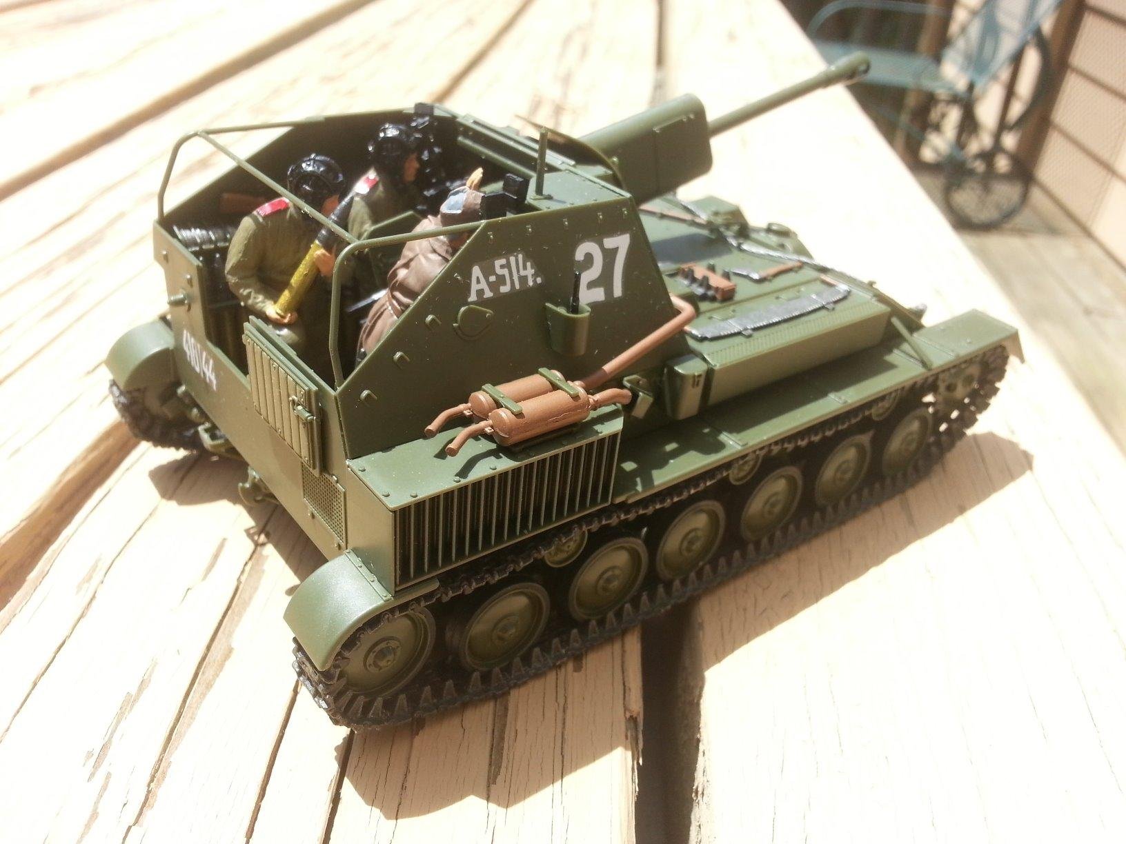 Russian Self-Propelled Gun Su-76M 1/35 customer photo 1