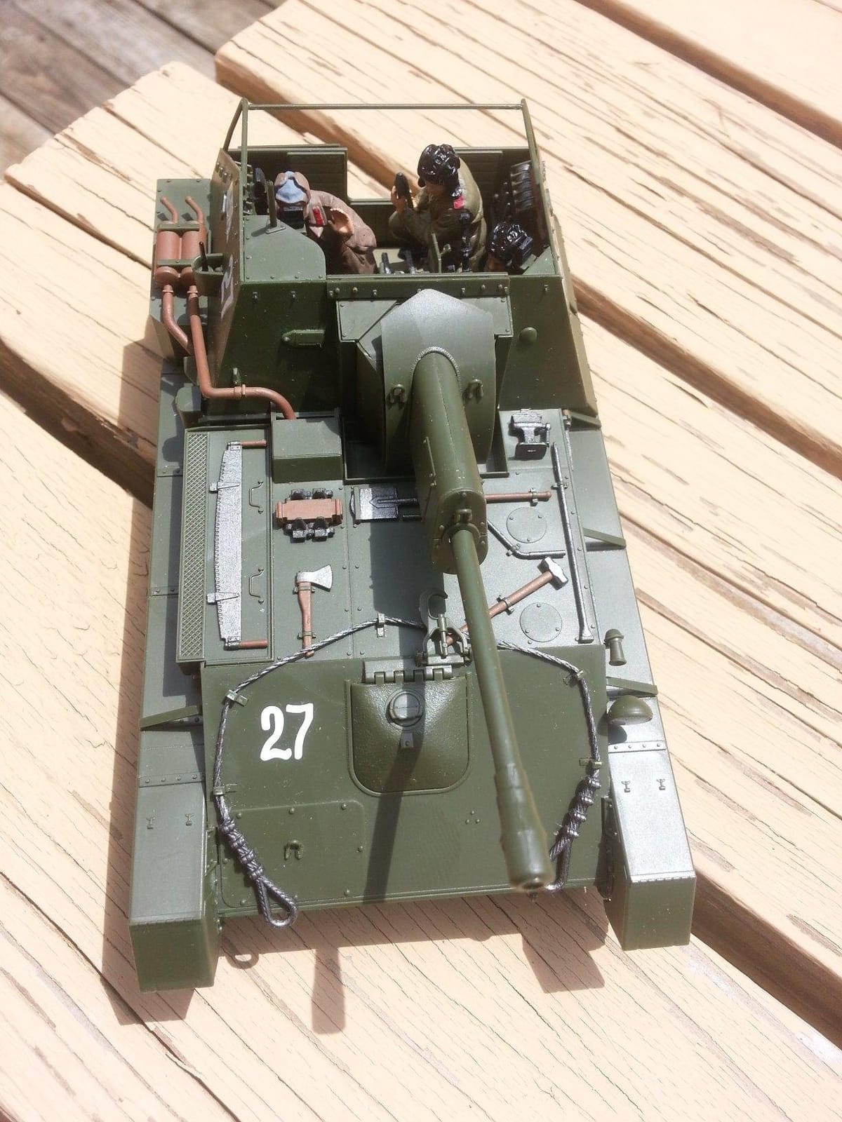 Russian Self-Propelled Gun Su-76M 1/35 customer photo 2