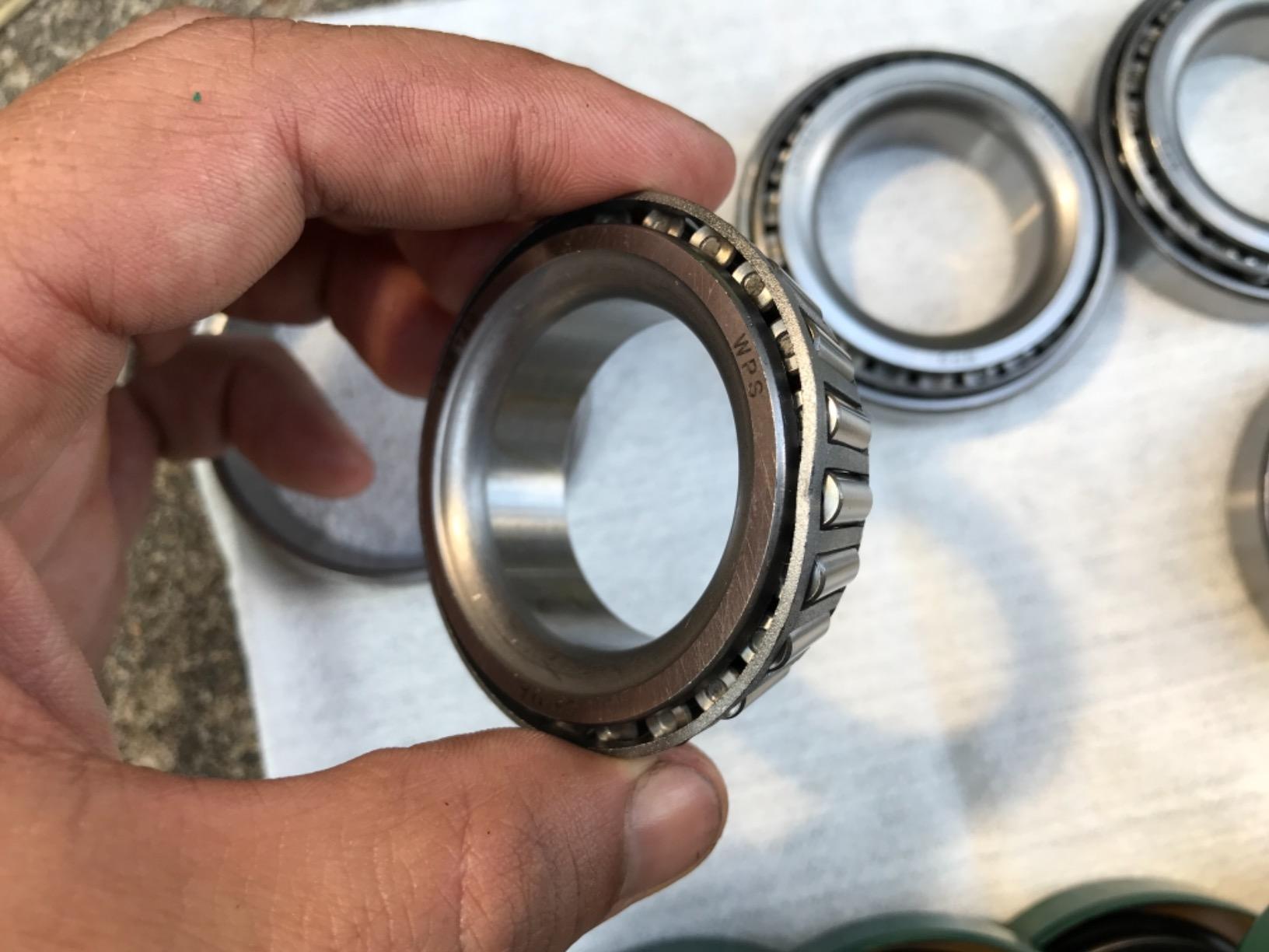 (Set of 4) WESTERNPRIME 3500 LB Trailer Tandem Axle Bearing Kits L68149 L44649 Grease Seal 10-19 I.D. 1.719'' for #84 Spindle customer photo 2