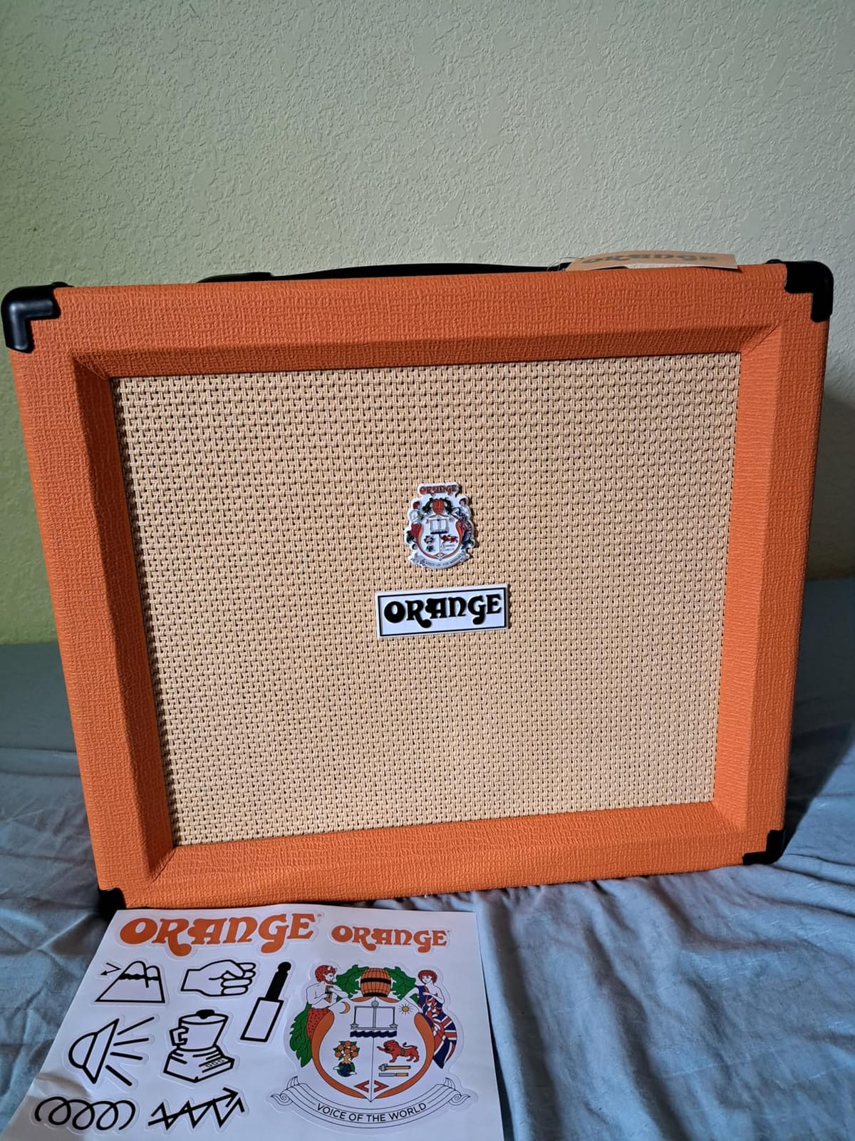 Orange Crush 35 2 Channel Reverb Cab Sim 35 Watts, Orange customer photo 2