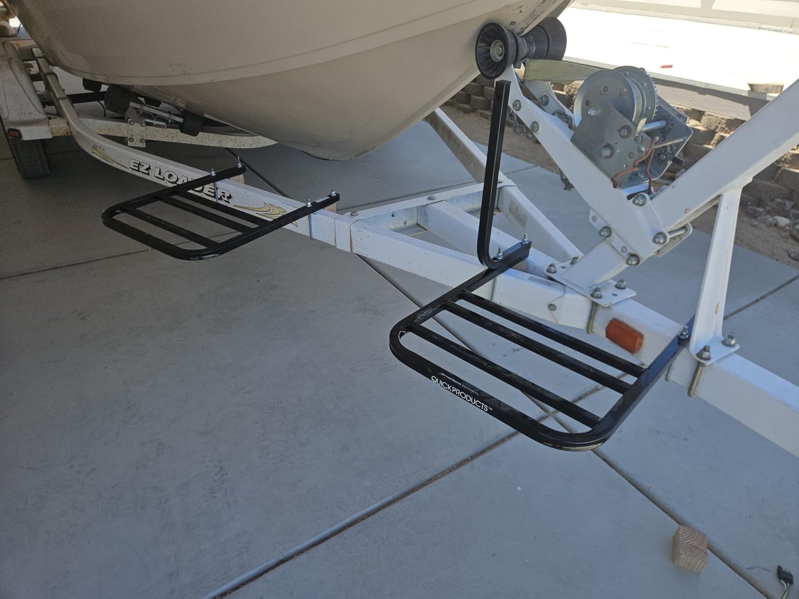 Quick Products QPRBM2R RV Bumper-Mounted 2-Bike Rack with Adjustable Width and Stabilizer Post customer photo 1