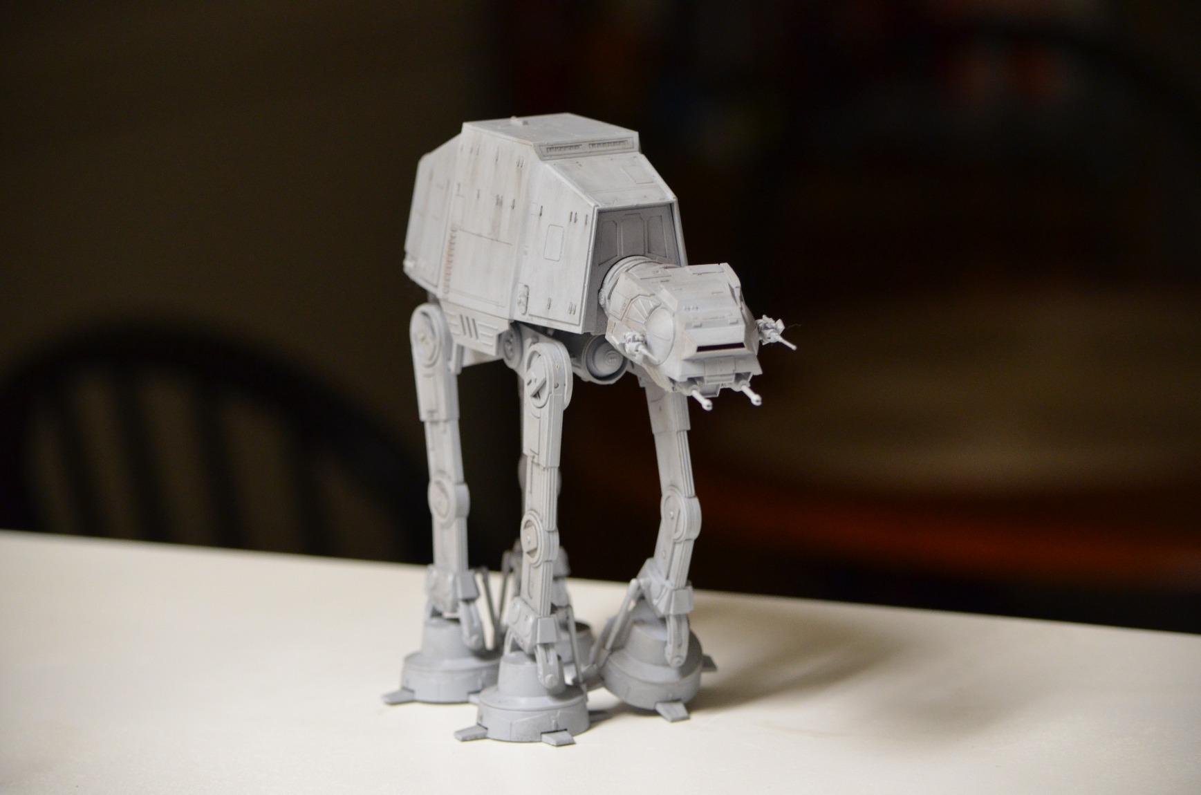 Bandai Hobby - Star Wars - AT-AT 1/144 Model Kit customer photo 1
