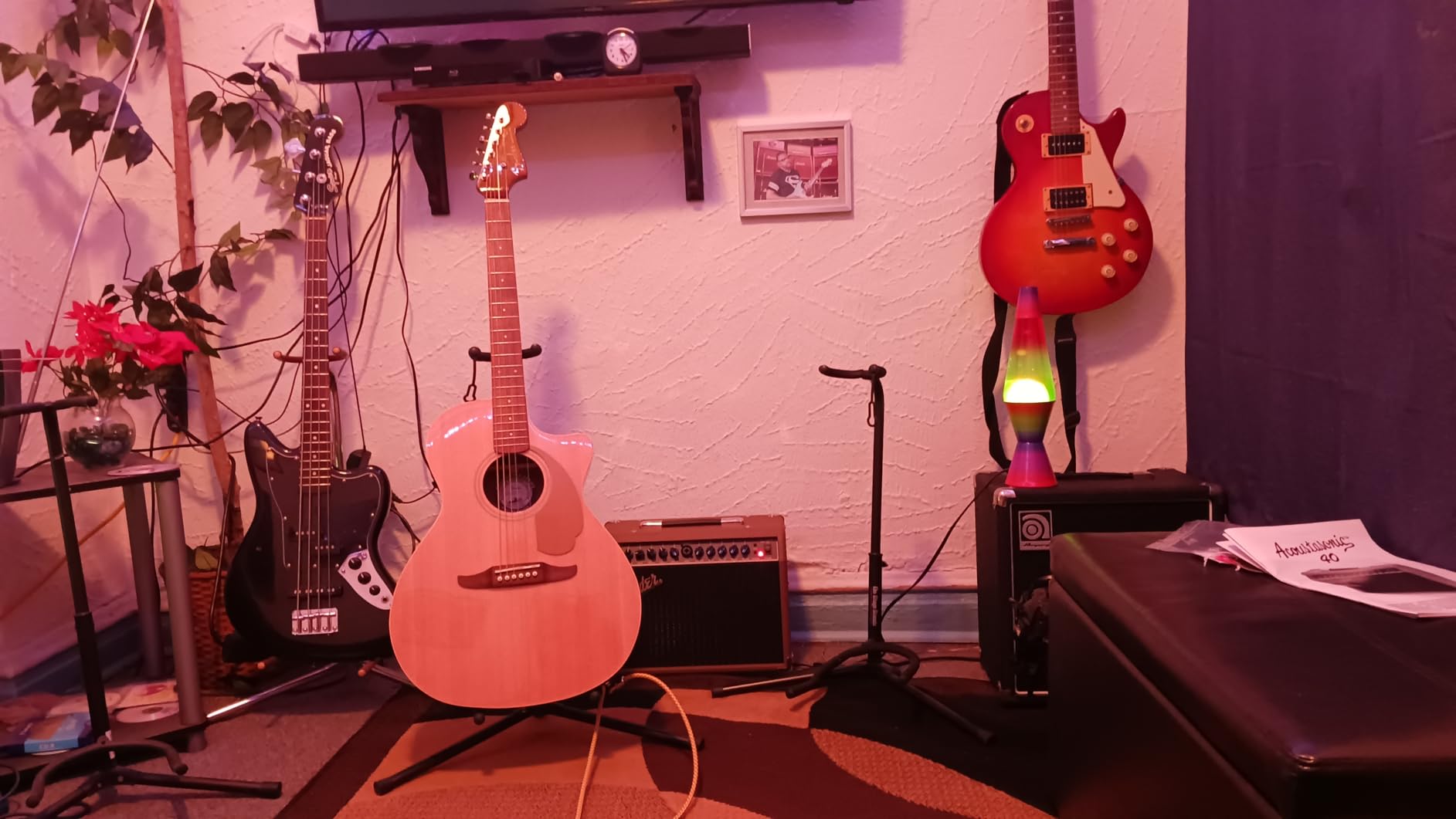 Fender Acoustasonic 40-Watt Acoustic Guitar Amplifier, Portable Amp Combo customer photo 2